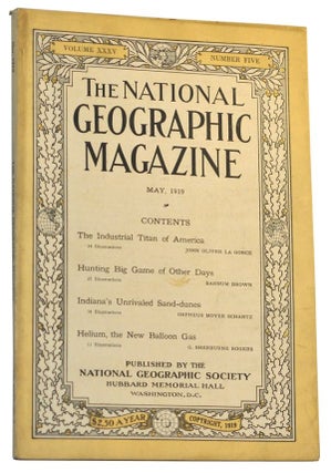 Item #5060049 The National Geographic Magazine, Volume 35, Number 5 (May, 1919). Gilbert...