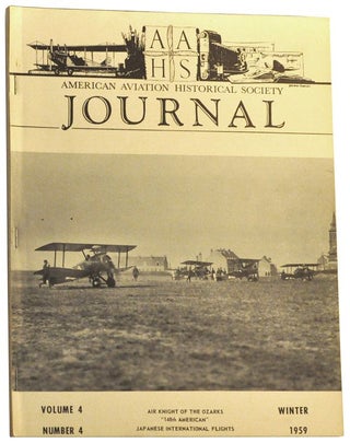 Item #5070020 American Aviation Historical Society Journal, Volume 4, Number 4 (Winter 1959)....