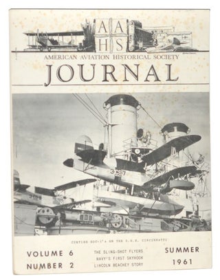 Item #5080034 American Aviation Historical Society Journal, Volume 6, Number 2 (Summer 1961)....