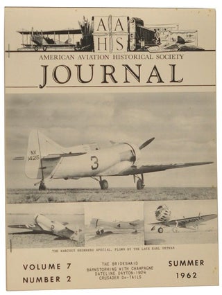 Item #5080036 American Aviation Historical Society Journal, Volume 7, Number 2 (Summer 1962)....