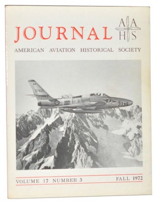 Item #5080039 American Aviation Historical Society Journal, Volume 17, Number 3 (Fall 1972)....
