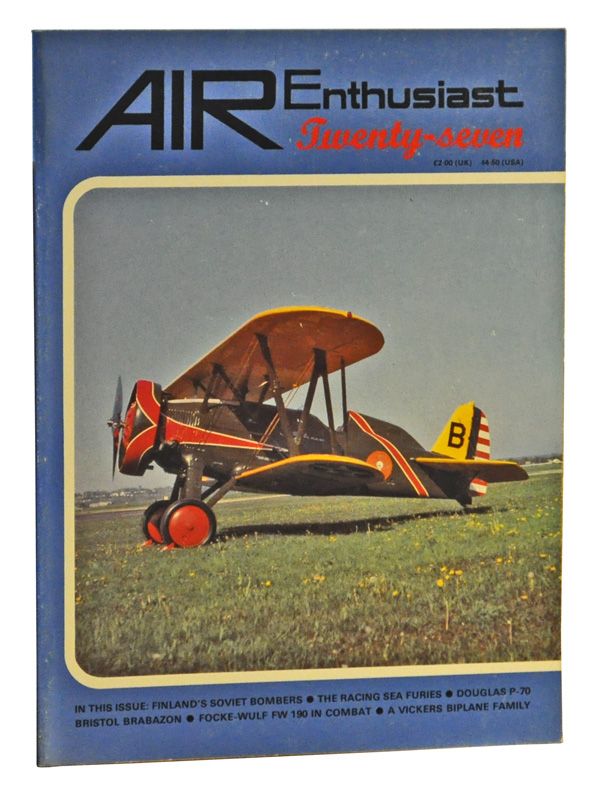 Item #5090030 Air Enthusiast Quarterly Twenty-Seven (March-June 1985). William Green, Gordon Swanborough.