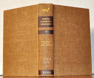 Item #5170076 The Frank C. Brown Collection of North Carolina Folklore, Volume 5. Jan Philip...