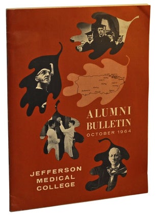 Item #5220031 Jefferson Medical College Alumni Bulletin, Volume XIV, Number 4 (October, 1964)....