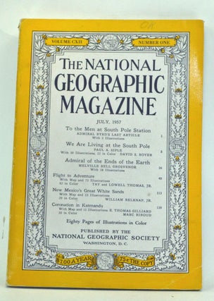 Item #5250002 The National Geographic Magazine, Volume CXII, Number One (July, 1957). Melville...