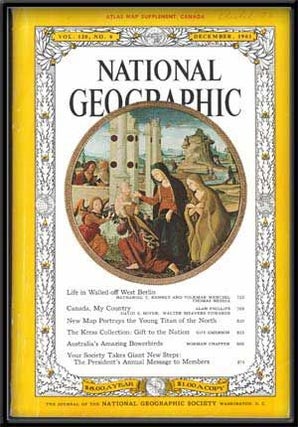 Item #5250007 The National Geographic Magazine, Vol. 120, No. 6 (December, 1961). Melville Bell...