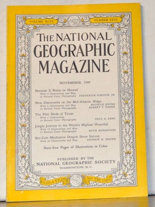 Item #5290100 The National Geographic Magazine, Volume XCVI (94), Number Five (5) (November...
