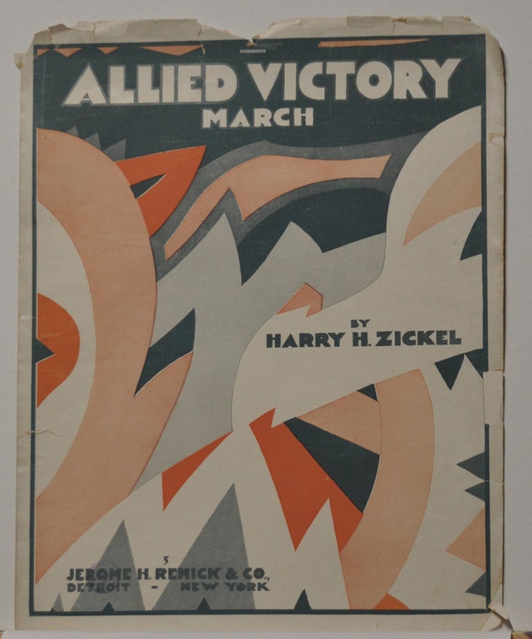 Item #5310005 Allied Victory March (Sheet Music). Harry H. Zickel.