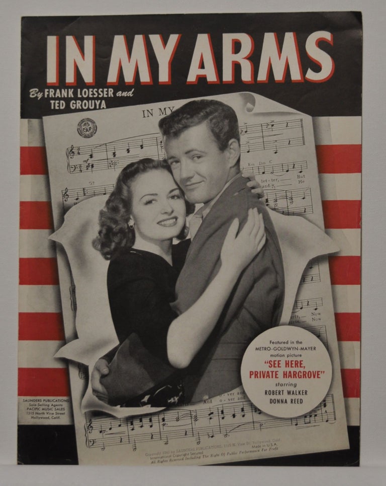 Item #5310025 In My Arms (sheet music). Frank Loesser, Ted Grouya.