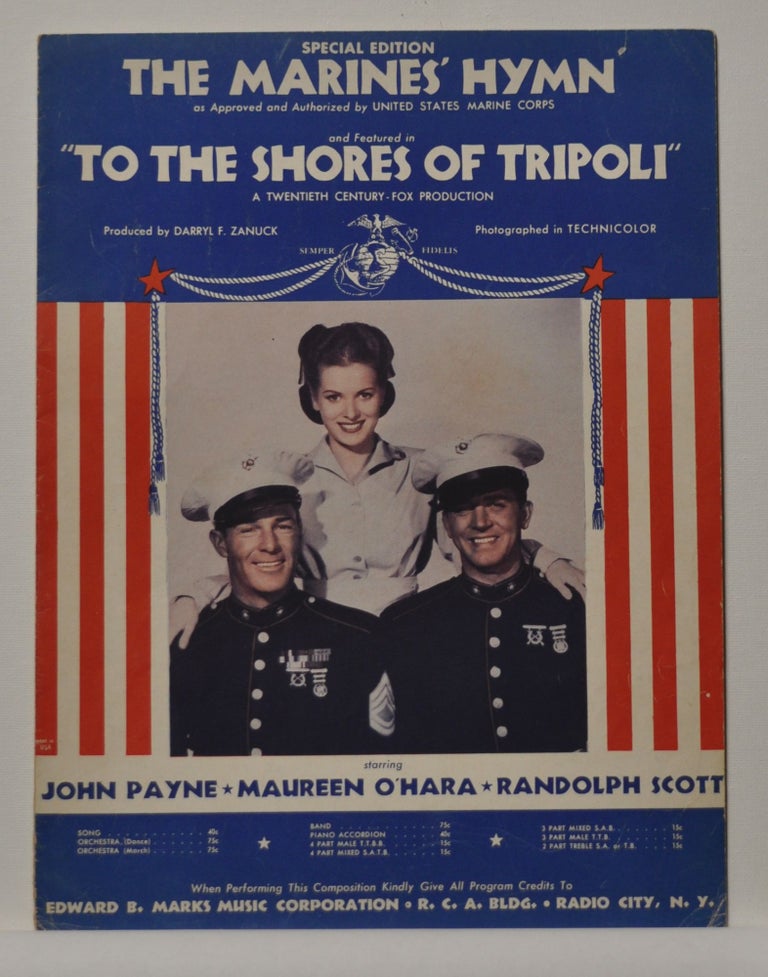 Item #5310032 The Marines' Hymn, Special Edition (Sheet Music). Rosamond Johnson, L. Z. Phillips.