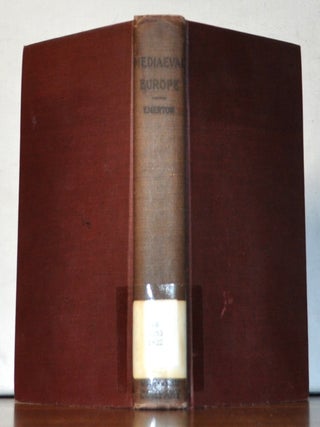 Item #5330085 Mediaeval Europe (814-1300). Ephraim Emerton