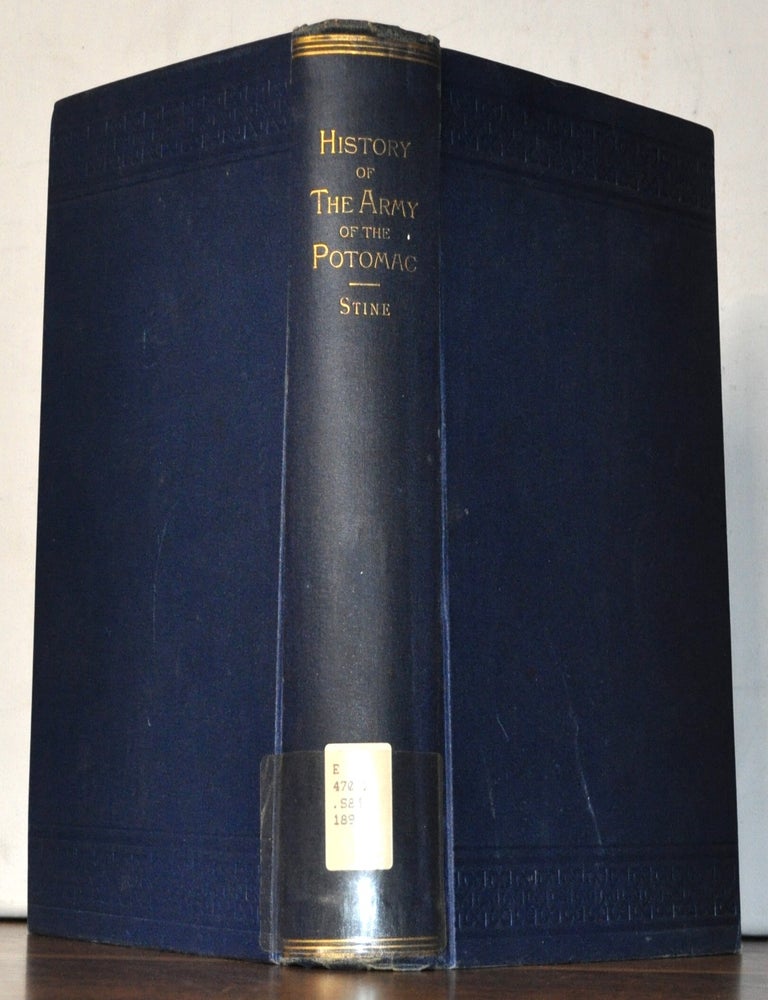 Item #5350023 History of the Army of the Potomac. J. H. Stine.