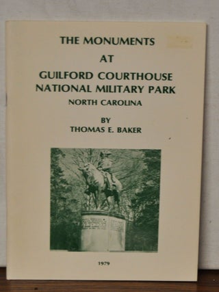 Item #5400001 The Monuments at Guilford Courthouse National Military Park, North Carolina. Thomas...